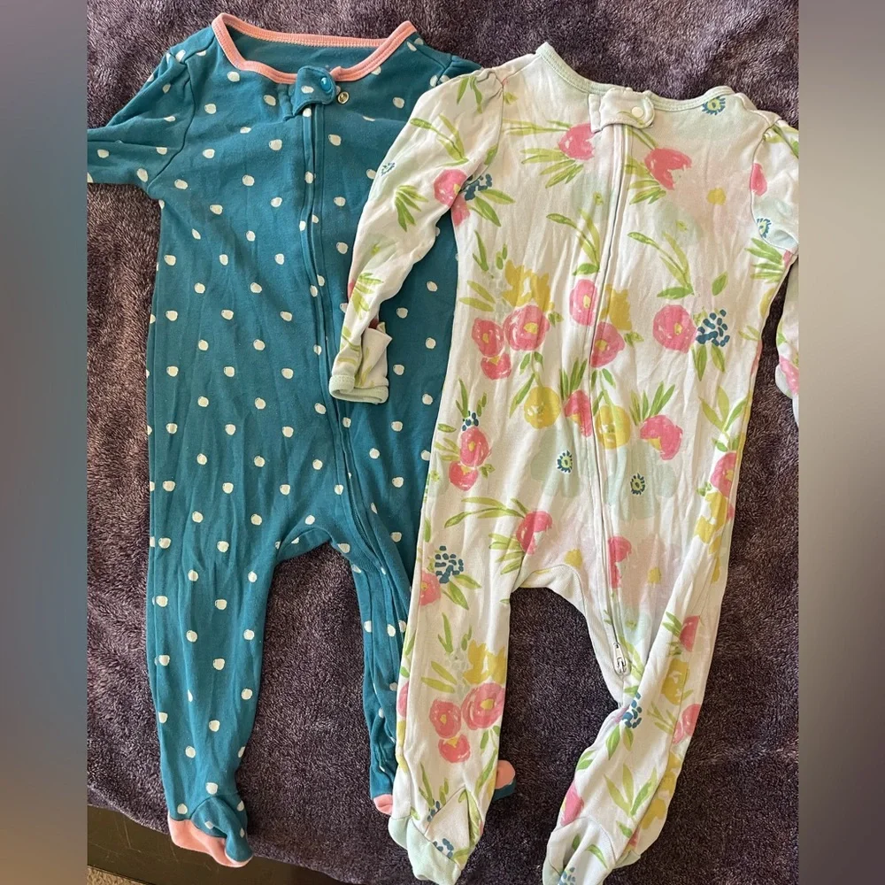 Cloud Island zip up sleeper bundle, size 6-9 months - Picture 1 of 5